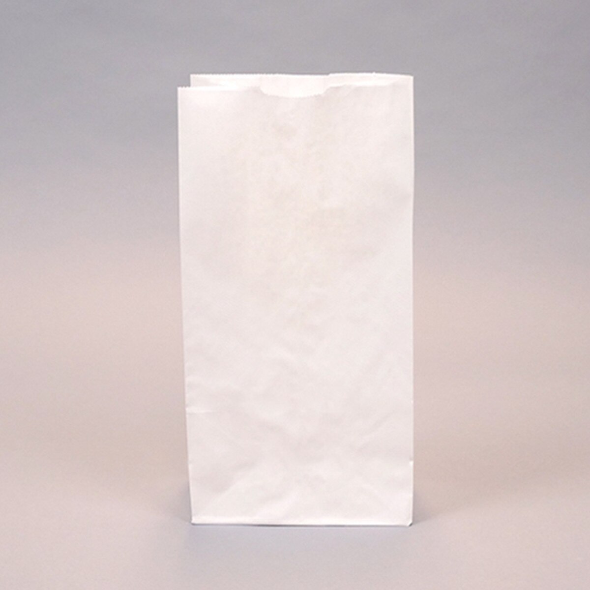 12 lb. White Kraft Paper Bakery Bag